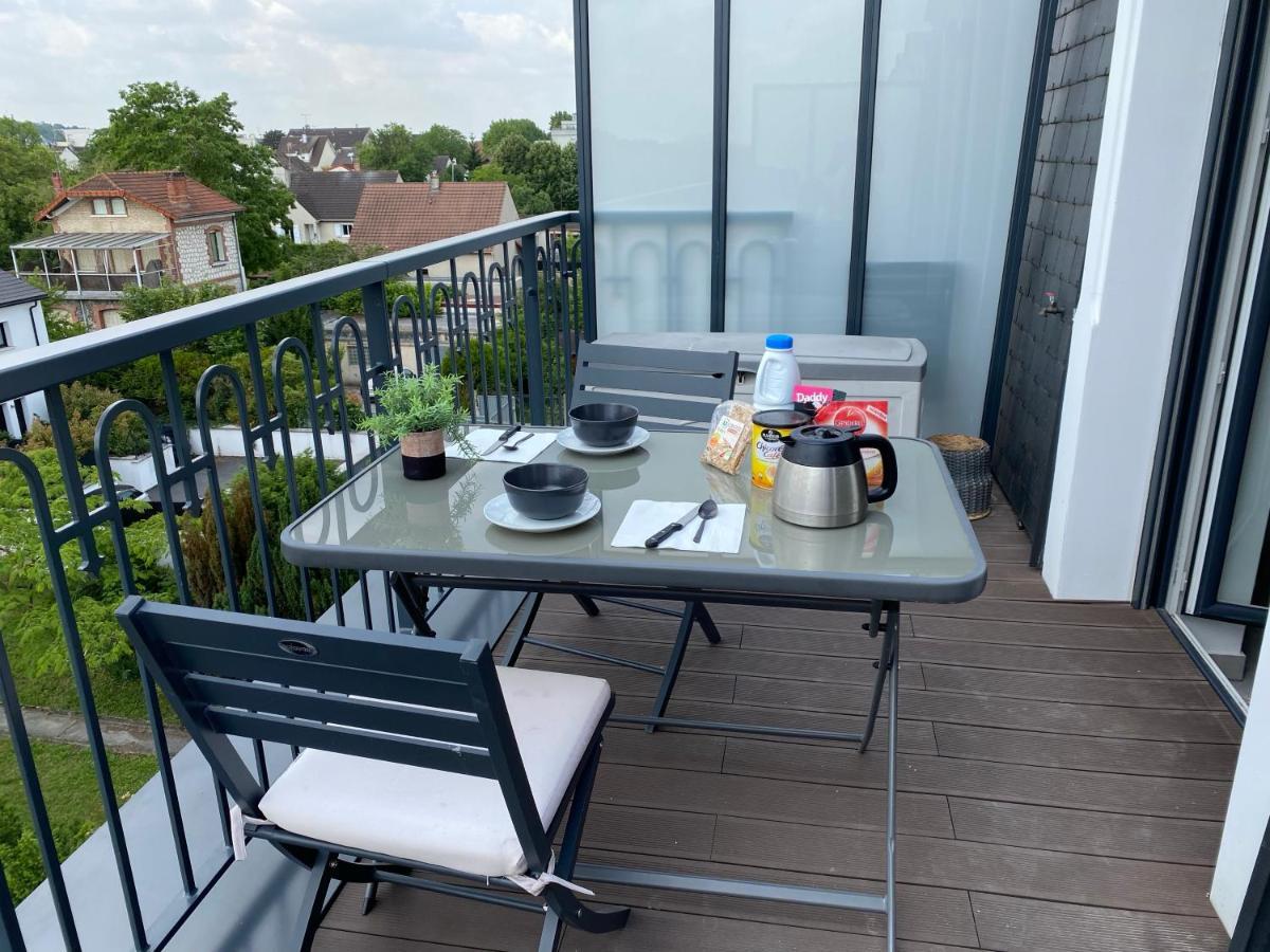 35M2 Neuf, Plein Sud, Dernier Etage Avec Terrasse Apartment Noisy-le-Grand ภายนอก รูปภาพ